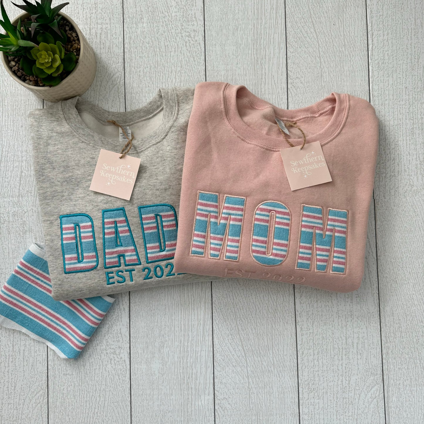 Embroidered Customizable Keepsake Sweatshirt