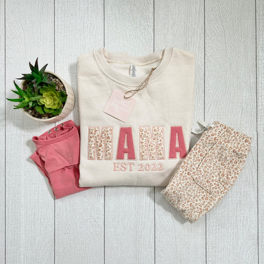 Embroidered Customizable Keepsake Sweatshirt